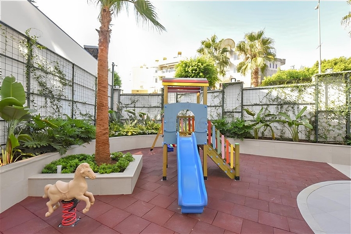 1+1 voll ausgestattete Wohnung zu Fuß vom Meer entfernt 