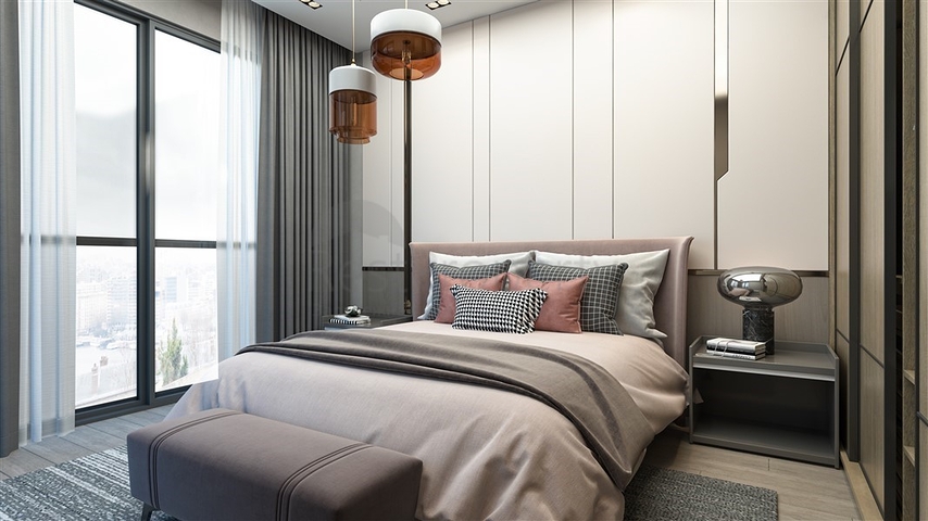 Ein neuer Premium-Komplex, 500 Meter vom Meer entfernt, im Stadtteil Tomyuk