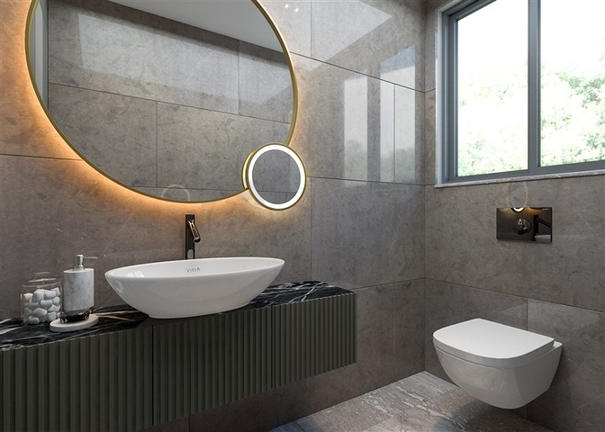 Im Bau befindliche Villen mit privatem Pool in Tomük Erdemli