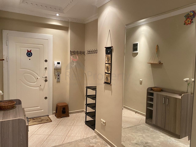 Möblierte 2+1-Wohnung im Schlafbereich von Alanya