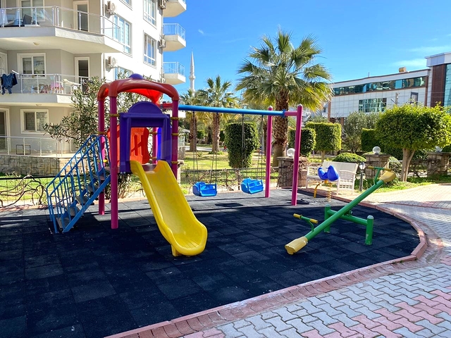 Möblierte 2+1-Wohnung im Schlafbereich von Alanya