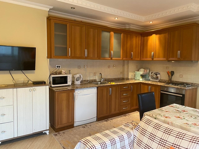 Möblierte 2+1-Wohnung im Schlafbereich von Alanya