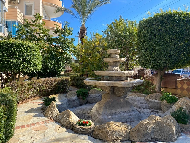 Möblierte 2+1-Wohnung im Schlafbereich von Alanya