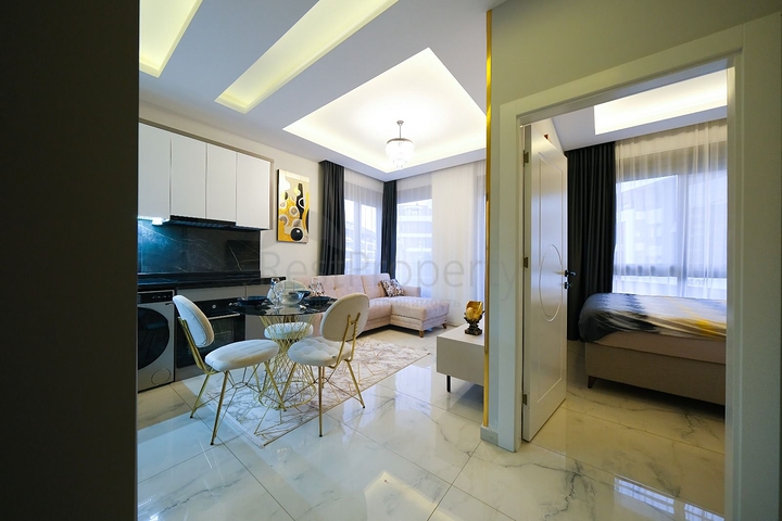 1+1 möblierte Wohnung im Stadtteil Oba