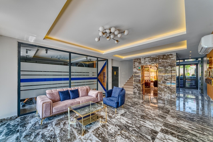 1+1 möblierte Wohnung im Stadtteil Oba