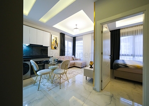 1+1 möblierte Wohnung im Stadtteil Oba