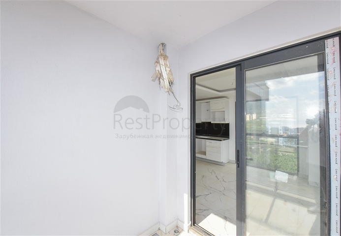 1+1 Wohnung mit Berg- und Meerblick im Stadtteil Mahmutlar