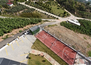 1+1 Wohnung mit Berg- und Meerblick im Stadtteil Mahmutlar