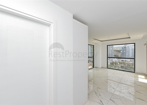 1+1 Wohnung mit Berg- und Meerblick im Stadtteil Mahmutlar