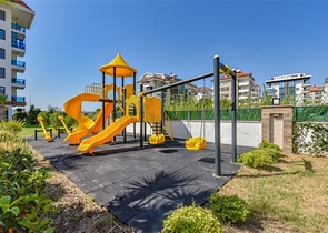 3+1 Penthouse mit separater Küche am Strand in Kestel