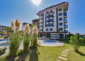 3+1 Penthouse mit separater Küche am Strand in Kestel