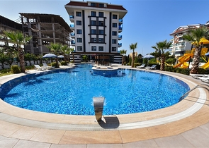 3+1 Penthouse mit separater Küche am Strand in Kestel