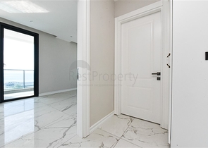 3+1 Penthouse mit separater Küche am Strand in Kestel