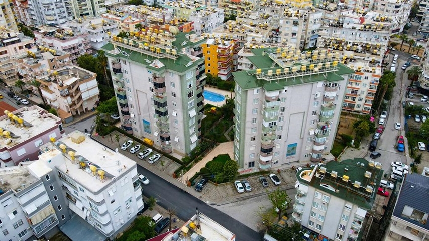 Dreizimmerwohnung 10 Minuten vom Kleopatra Strand entfernt