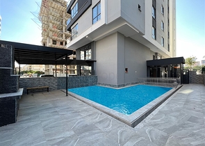 Apartment mit 1+1 Grundriss im Stadtteil Mahmutlar