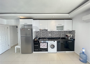 Geräumige Dreizimmerwohnung mit großem Balkon und Meerblick