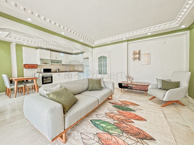 Gemütliche 2+1-Wohnung mit Möbeln in Mahmutlar