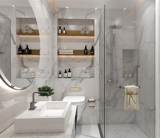 2+1 Penthouse mit Meerblick im Zentrum von Alanya