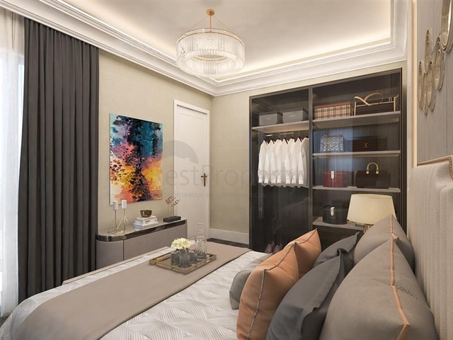 2+1 Penthouse mit Meerblick im Zentrum von Alanya