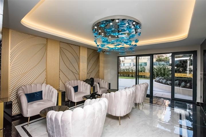 2+1 Wohnung im Zentrum von Alanya in einem Komplex vom Top-Entwickler