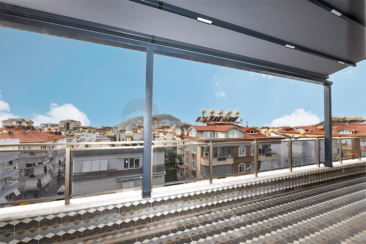 3+1 Wohnung mit separater Küche im Zentrum von Alanya