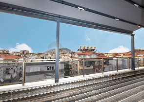 3+1 Wohnung mit separater Küche im Zentrum von Alanya