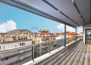 3+1 Wohnung mit separater Küche im Zentrum von Alanya