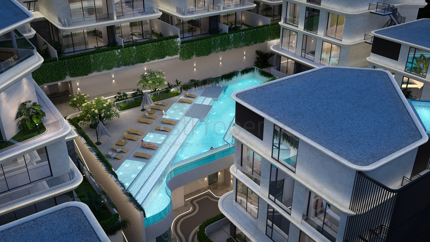 Luxus-Apartmentkomplex in einem Premium-Standort im Norden von Phuket