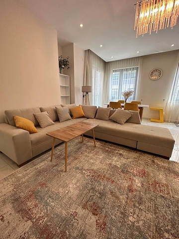 1+1 Wohnung in einer Wohnanlage vom berühmten Entwickler der Türkei