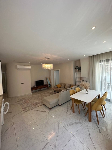 1+1 Wohnung in einer Wohnanlage vom berühmten Entwickler der Türkei