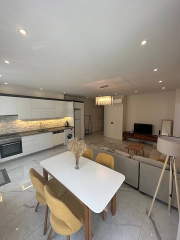 1+1 Wohnung in einer Wohnanlage vom berühmten Entwickler der Türkei