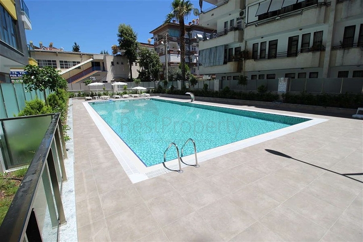 1+1 Wohnung in einer Wohnanlage vom berühmten Entwickler der Türkei