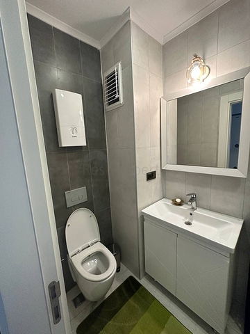 1+1 Wohnung in einer Wohnanlage vom berühmten Entwickler der Türkei