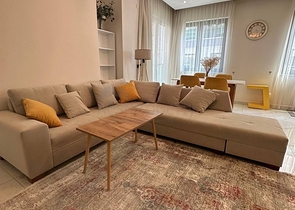 1+1 Wohnung in einer Wohnanlage vom berühmten Entwickler der Türkei