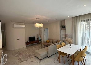 1+1 Wohnung in einer Wohnanlage vom berühmten Entwickler der Türkei