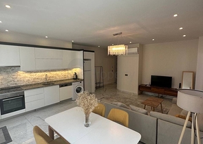 1+1 Wohnung in einer Wohnanlage vom berühmten Entwickler der Türkei