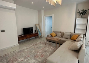 1+1 Wohnung in einer Wohnanlage vom berühmten Entwickler der Türkei