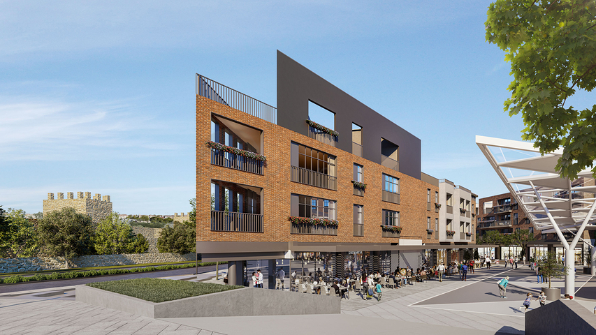 Flache Wohnanlage Im Herzen von Istanbul