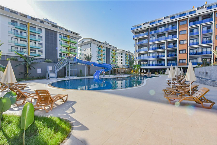 1+1 Wohnung zur Miete in einem neuen Komplex des Bezirks Kargicak 1+1 Wohnung zur Miete in einem neuen Komplex des Bezirks Kargicak