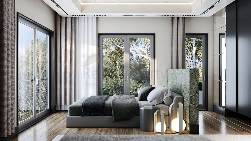 Investitionsprojekt mit herrlichem Blick auf das Meer und die Stadt Bodrum