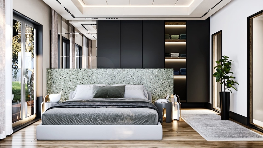 Investitionsprojekt mit herrlichem Blick auf das Meer und die Stadt Bodrum