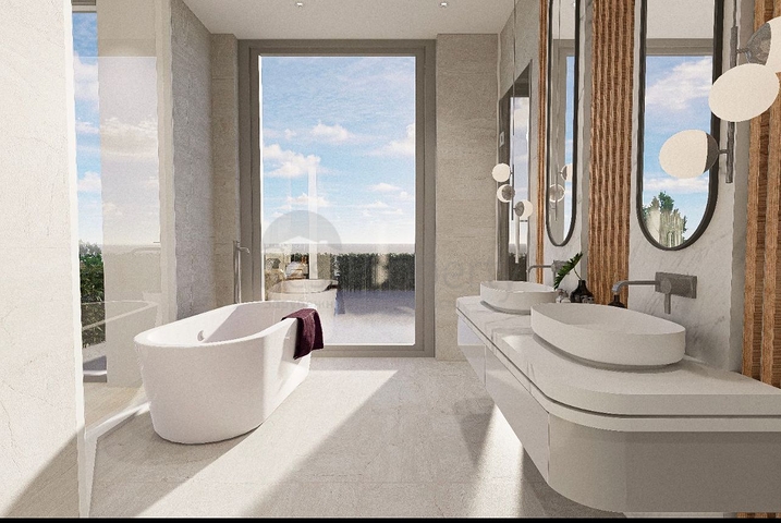 Investitionsprojekt mit herrlichem Blick auf das Meer und die Stadt Bodrum