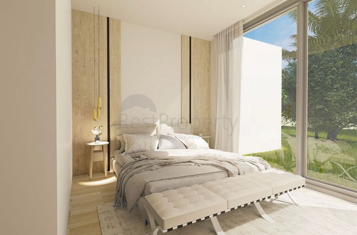 Investitionsprojekt mit herrlichem Blick auf das Meer und die Stadt Bodrum