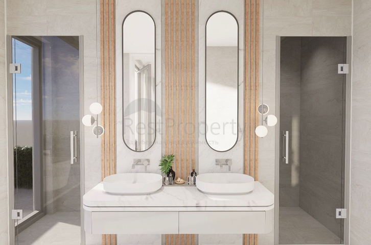 Investitionsprojekt mit herrlichem Blick auf das Meer und die Stadt Bodrum