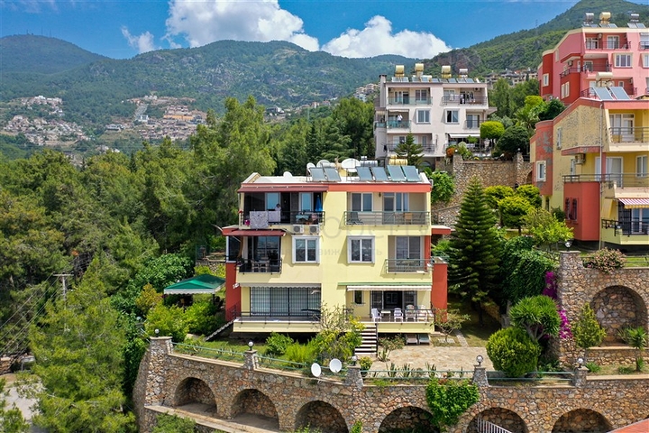 Wohnung mit 2+1 Grundriss mit den besten Aussichten in Alanya.