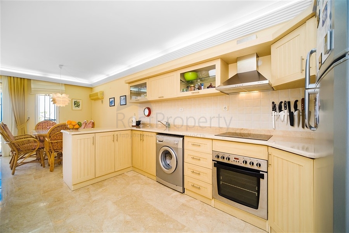 Wohnung mit 2+1 Grundriss mit den besten Aussichten in Alanya.