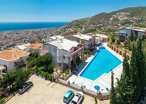 Wohnung mit 2+1 Grundriss mit den besten Aussichten in Alanya.