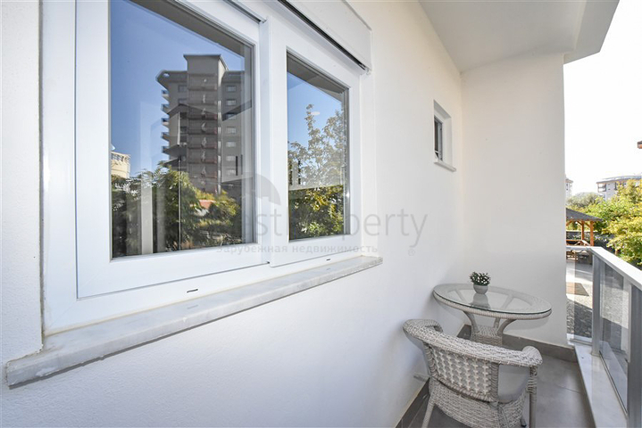 1+1 Wohnung in einem gemütlichen Komplex im Stadtteil Avsallar