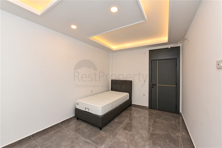 1+1 Wohnung in einem gemütlichen Komplex im Stadtteil Avsallar