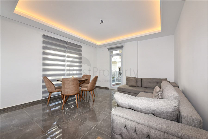 1+1 Wohnung in einem gemütlichen Komplex im Stadtteil Avsallar